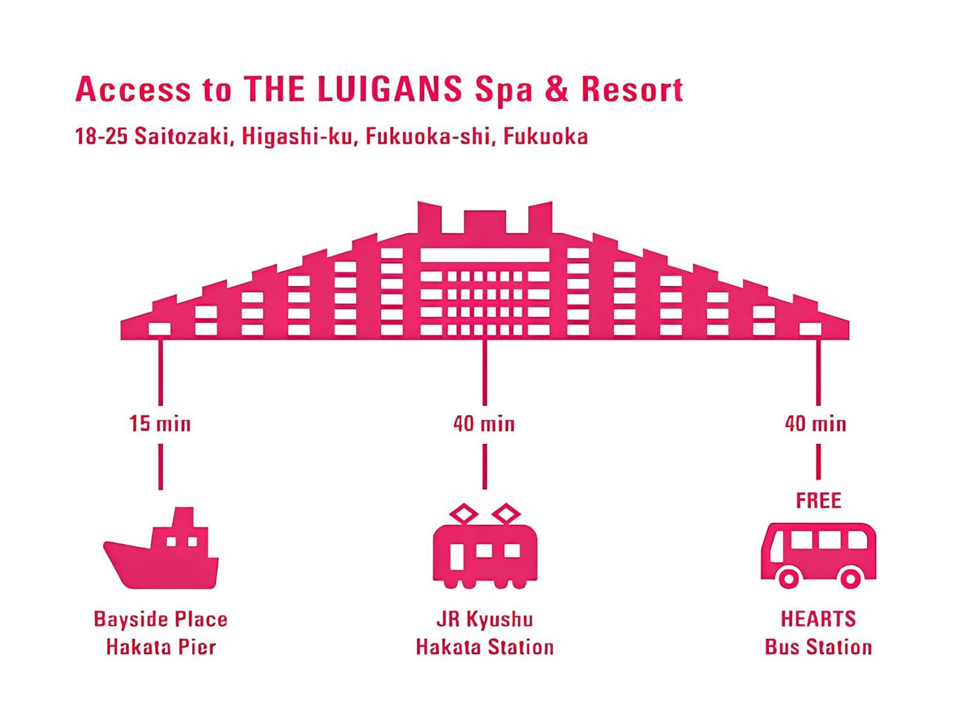The Luigans Spa And Resort Fukuoka Kültér fotó